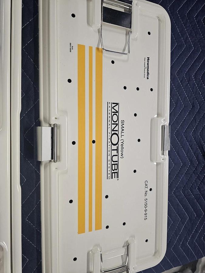 Used Howmedica 5150-9-915 Small Yellow Monotube External Fixation System ASIS