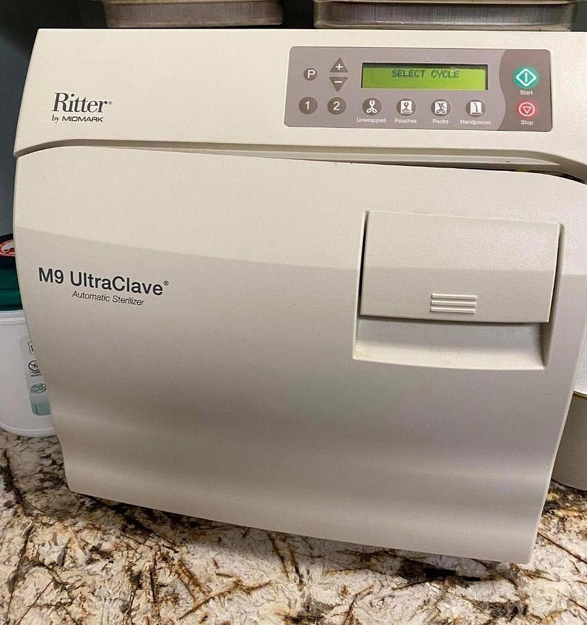 Refurbished 2017 Midmark Ritter M9 Ultraclave Sterilizer / Autoclave 1396 CYCLES