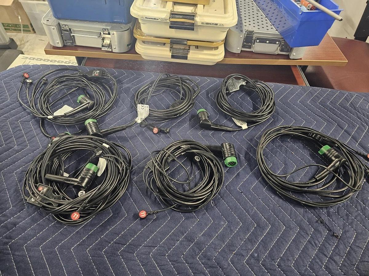 Used PHILIPS Defibrillator Cable LOT OF 7