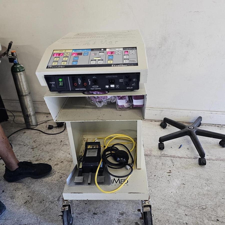 Used Conmed Aspen Excalibur Plus PC Electrosurgical Generator With Footswitch