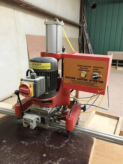 Used GANNER RED-BARRON 204 HINGE-SEAT BORING MACHINE