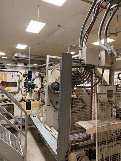 Used 66" GEOMETRICS TURRET REWINDER 40" OD CAPACITY - PENDING LS