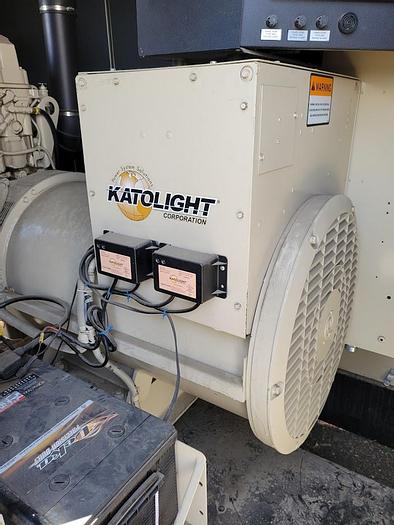 Used 400kW Katolight Generator---hole in block--needs engine