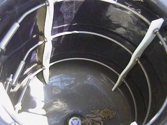 Used Reactor, 10 Gallon, Glass Lined, 120 PSI, Jkt, Agit, Pfaudler, #S641545