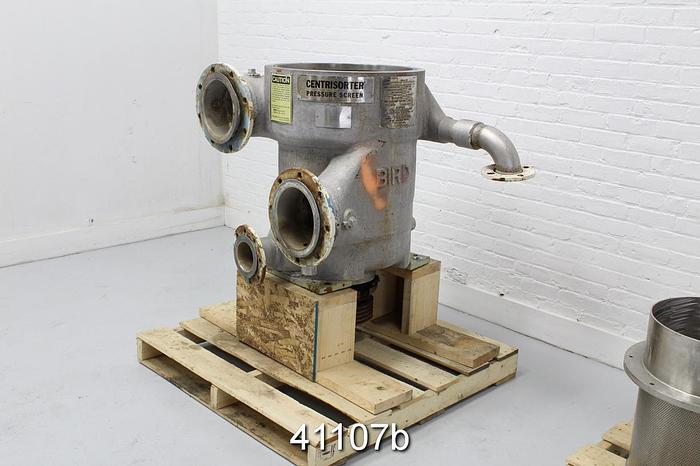 Used Bird 200 Pressure Screen Casing with Rotor #41107