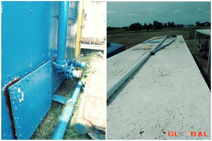 Used Item 0792 : Square Water Tank, 500lbs With Pumping Room