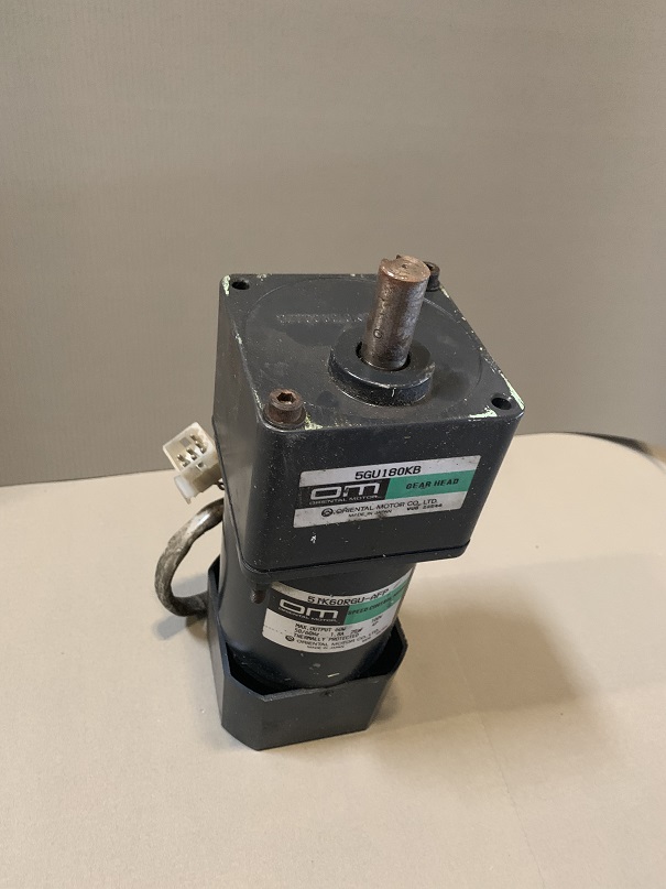 Used Oriental Motor Speed Motor Control 5IK60RGU w/ Gear Head 5GU180KB