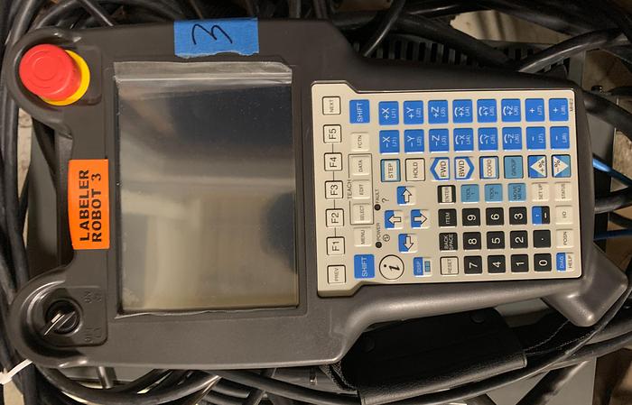 Used FANUC LR MATE 200ID/7C CLEAN ROOM 6 AXIS ROBOT WITH R30IB MATE PLUS CONTROL