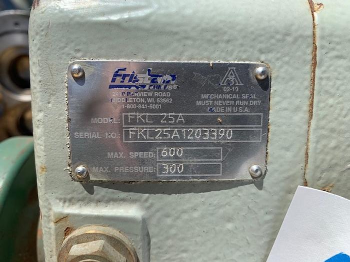 Used Fristam 2" Positive Displacement Pump FKL 25A