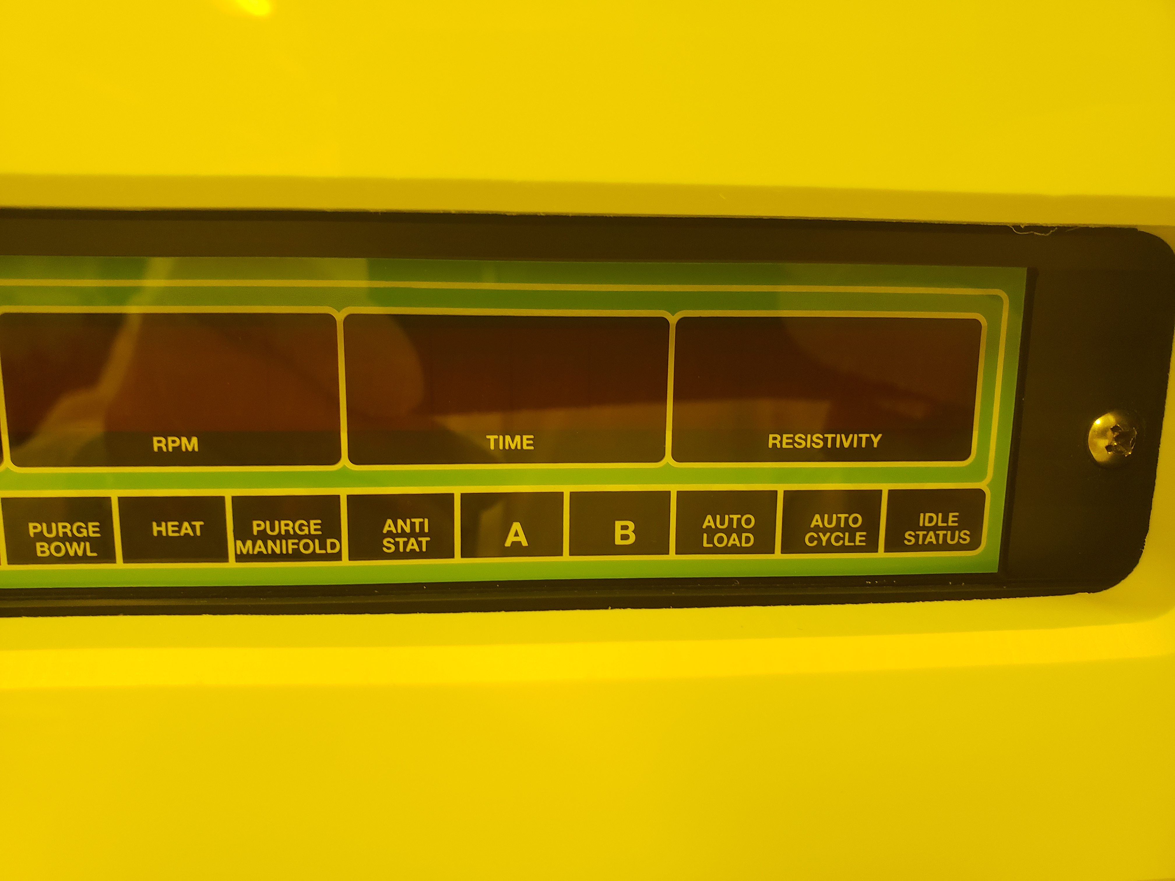 Used Mtek Corp SRD 4300S (single bolt rotor mounting), with digital controller