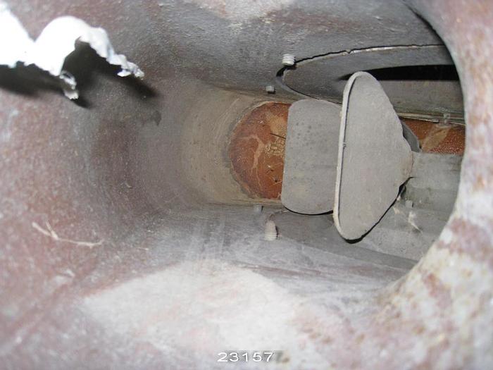 Used Clarage C1 Trim Blower, 5 H.P., 230/460V, 3490 Rpm. Steel. Clarage Fan #23157