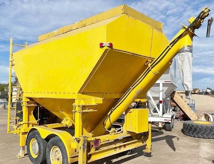 Used Keller 200Bbl Low Profile Portable Cement Silo