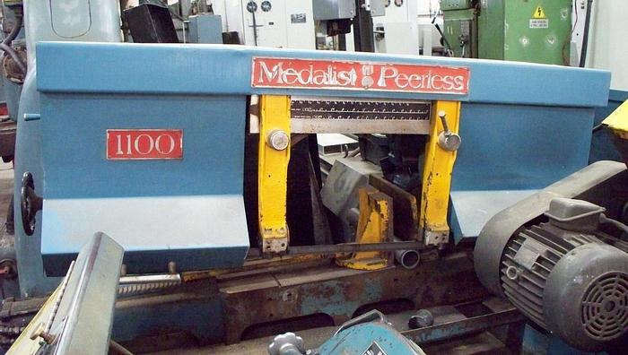 Used Peerless Horizontal Semi-Auto Bandsaw Medalist 1100