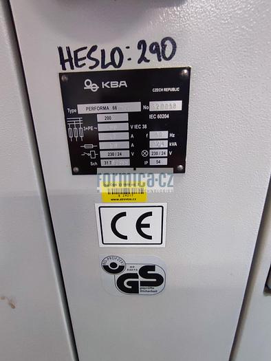 Used KBA Performa 66