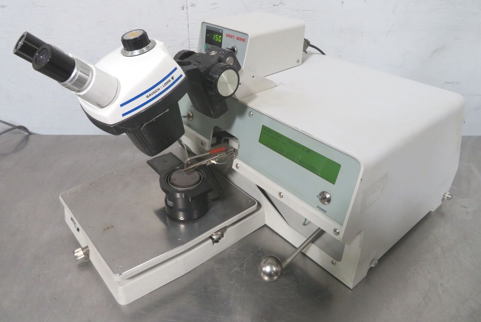 Used West-Bond 7316C Motorized Scrub Single Collet Eutectic Die Bonder