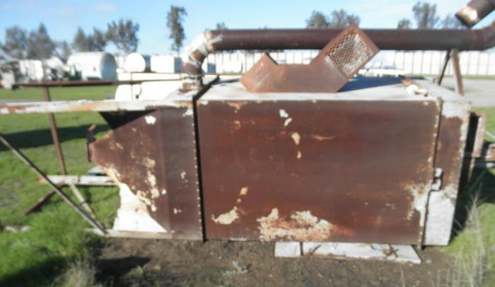 Used Dust Collector, Baghouse, 375 SF, 42" x 52" x 8', 10 HP #S739457