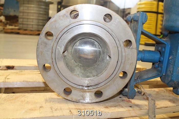 Used Neles Jamesbury 4" Control Ball Valve #31051