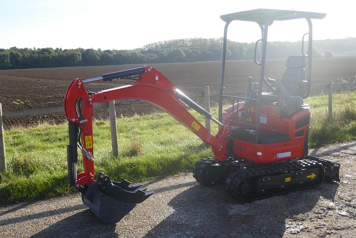 2021 OULIDE KUBOTA POWERED 2T MINI EXCAVATOR