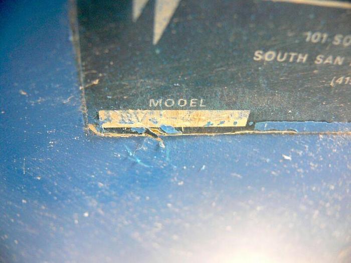 Used Conveyor Systems Mechanical Contractors RV.-4 Powder Hopper w/ 5HP Baldor Motor