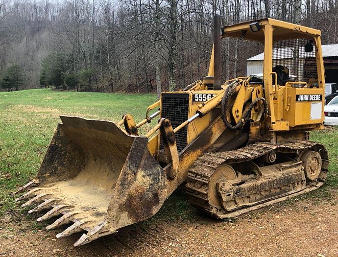 Used 1995 DEERE 555G TC
