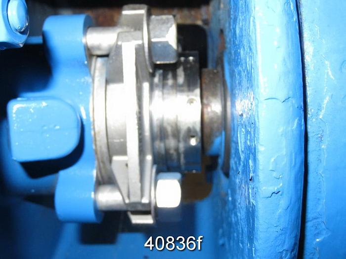 Used Goulds 3196 6x8x13 Pump, SS Casing, 6-Vane, 12.5 SS Open Impeller #40836