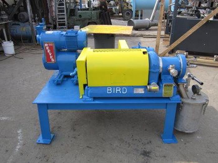 Used Centrifuge, Decanter, Bird, 6" X 12", 316 S/st, Vapor-tite, #S737546