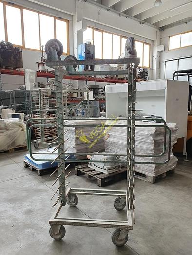 Used Trolleys to stock ceramic objects