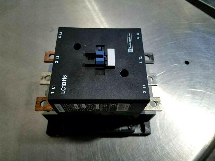 Used Telemecanique 250 Amp Main Contactor LC1 D115/ LC111500 + Heat Sink SHIPS FREE