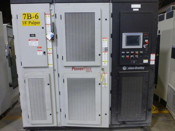 Used ALLEN BRADLEY POWERFLEX 7000