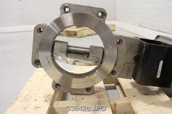 Used Flowserve 8-BX2-L1111A1V0NZ 8" Air Operated Butterfly Valve #33642