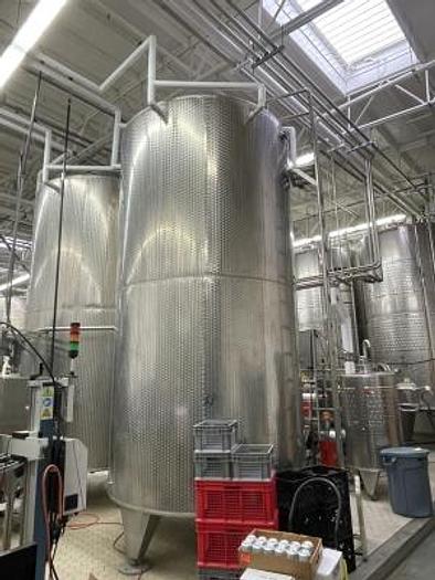Used (2) available - Used Letina Jacketed 13900L / 3670Gal Storage Tank
