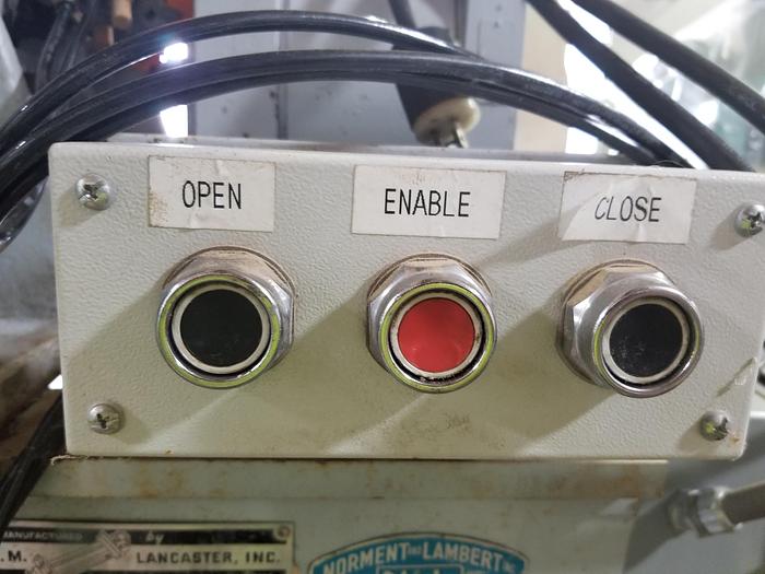 Used JM Lancaster 1200 Pneumatic Furniture Clamp