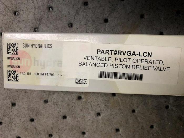 Piston Relief Valve - RVGA-LCN