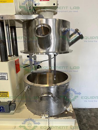 Used Charles Ross LDM-4 Double Planetary Jacketed Mixer 4 Gallon w/ 1.5 HP Motor