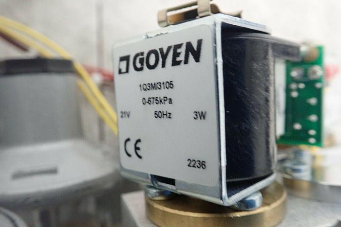 Used Lot of 6 Goyen 1Q3M/3105 Coil Solenoid Valves