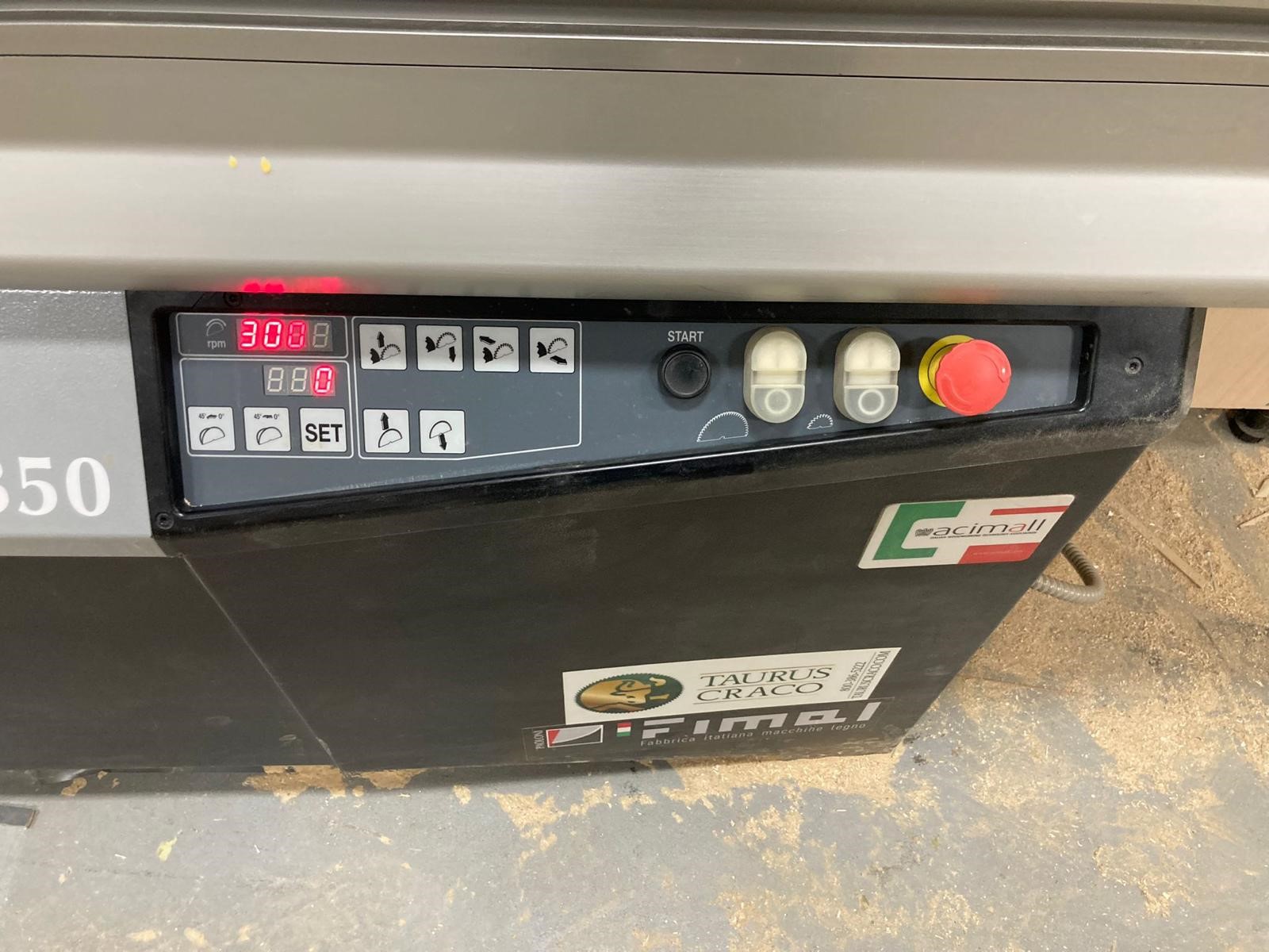 Used 2020 Fimal P350 Sliding Table Saw