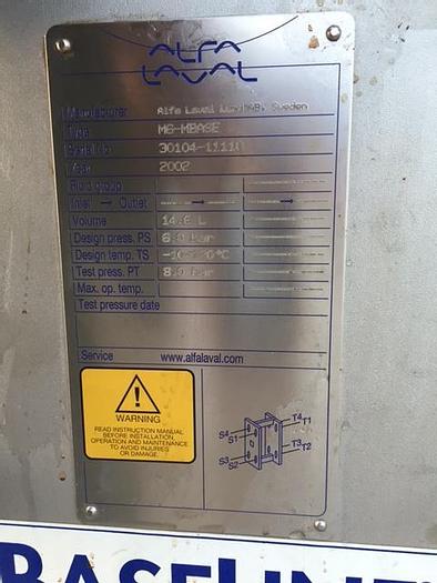 Brugt Alfa Laval Baseline plade varme veksler