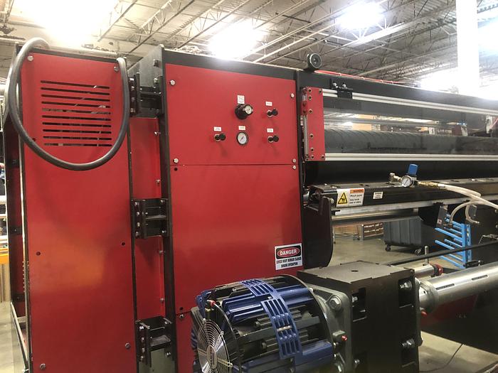 Used 60" ROSENTHAL DUPLEX SLITTER REWINDER 18" REWIND DIAMETERS MFG. 2016