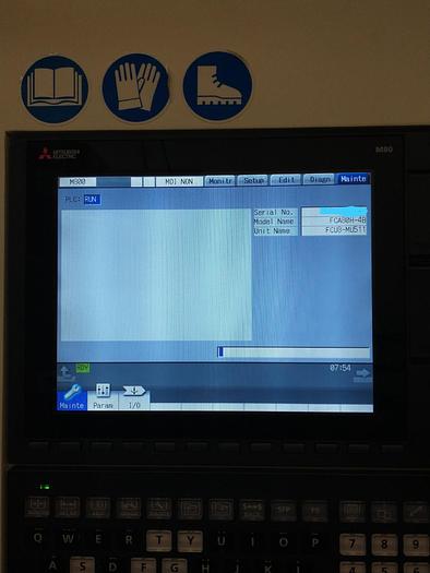 Used 2018 Ganesh Gen Mill T-700 CNC Vertical Machining Center