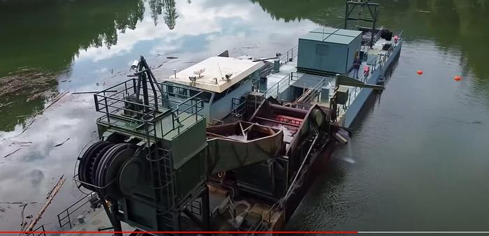 Used 1998 Bagema catamaran Suction excavator