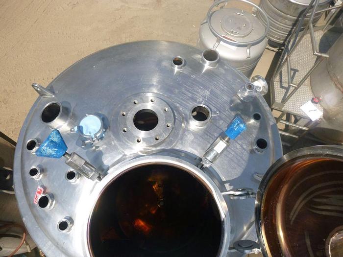 Used Reactor, 660 Gallon, 316L S/st, Jkt, 50 PSI, Precision F #S744224