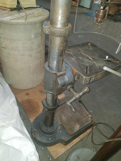 Used Royal Drill Press 1/2 HP Floor Model with Adjustable Table Heavy Duty Drilling