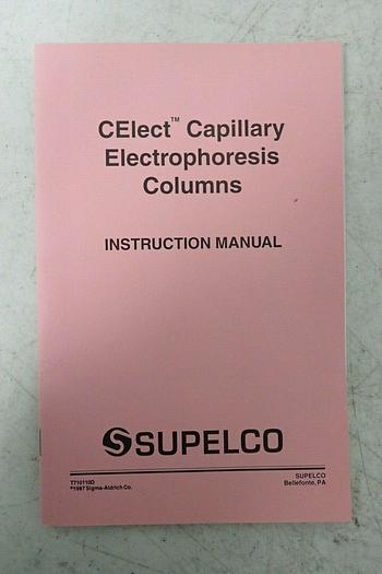 Used (2) Supelco 7-7507 CElect-N, 360µm OD, 75µm ID Capillary Electrophoresis Columns