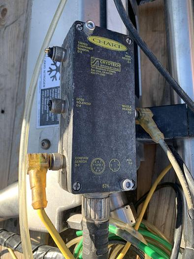 Used Filler, Bottle, Nitrogen Doser, Chart Inc., S/st, Cryotech, #S744306
