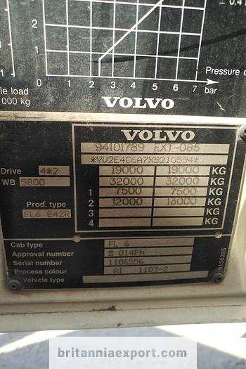 Used 1998 VOLVO FL619 230 Supercharger