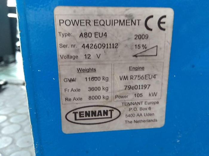 Gebruikt 2009 Tennant A80
