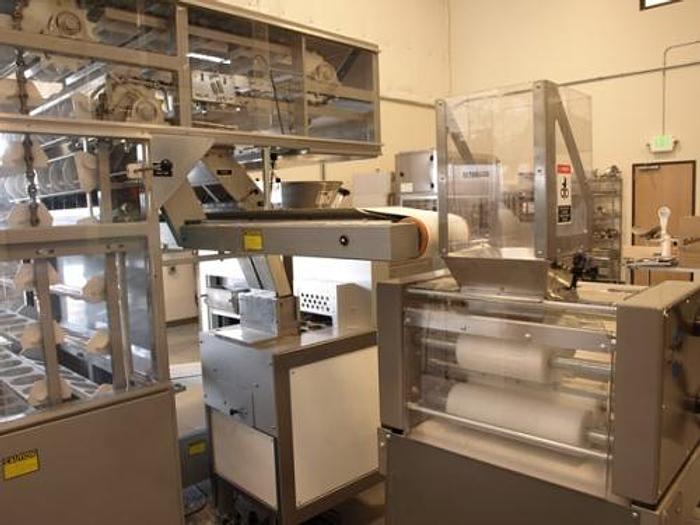 Like-new ADAMATIC COMBINATION BREAD AND ROLL MAKEUP LINE1, 2 OR 3 POCKET