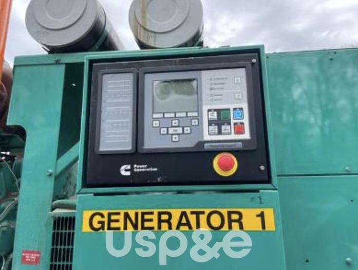 Used 3 MW 1996 Used Cummins 1500DFMB Diesel Generator Set