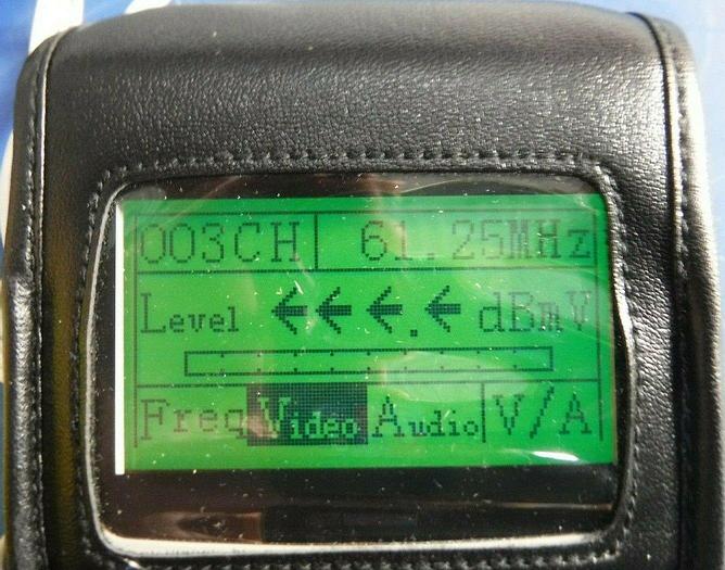 Used Tenma Signal Level Meter 72-805 NTSC CATV & Off-Air