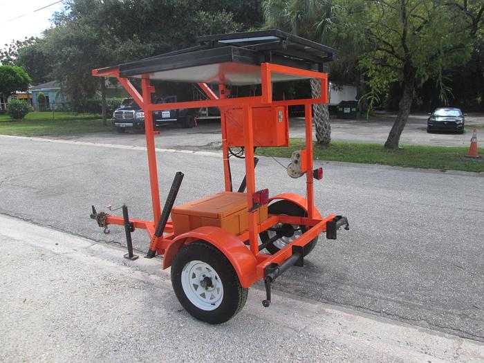 Used Ver-Mac PCMS 548 Portable Message Board